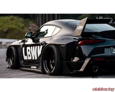 Liberty Works Complete Body FRP Kit w/o Hood Ver.1 Toyota Supra A90 2020+ - #LB-A90V1-FRP-WB-NO-HOOD