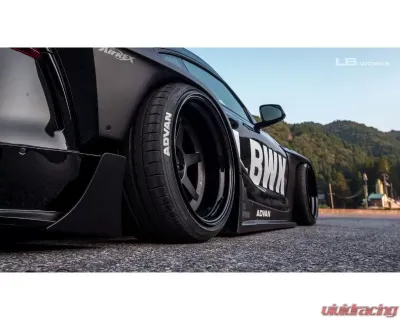 Liberty Works Complete Body FRP Kit w/o Hood Ver.1 Toyota Supra A90 2020+ - #LB-A90V1-FRP-WB-NO-HOOD