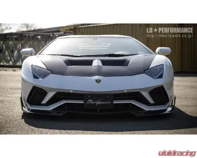 Liberty Walk Performance Dry Carbon Front Diffuser Lamborghini Aventador S 2012-2020 - LBW-LAM-FD-DC