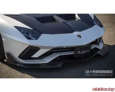Liberty Walk Performance Dry Carbon Front Diffuser Lamborghini Aventador S 2012-2020 - LBW-LAM-FD-DC