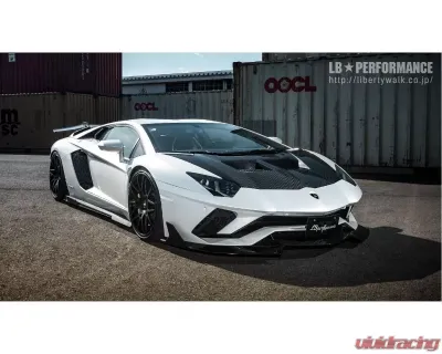 Liberty Walk Performance Dry Carbon Front Diffuser Lamborghini Aventador S 2012-2020 - LBW-LAM-FD-DC