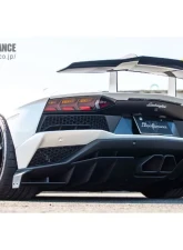 Liberty Walk Performance Dry Carbon Rear Diffuser Lamborghini Aventador S 2012-2020                                     - LBW-LAM-RD-DC - Image 4