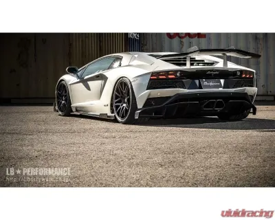 Liberty Walk Performance Dry Carbon Side Diffusers Lamborghini Aventador S 2012-2020 - LBW-LAM-SD-DC