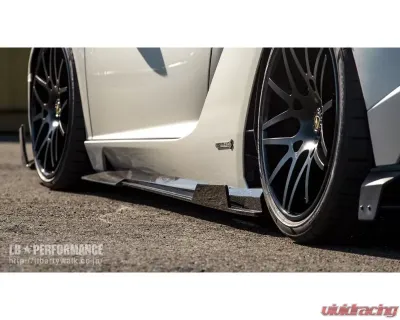 Liberty Walk Performance Dry Carbon Side Diffusers Lamborghini Aventador S 2012-2020 - LBW-LAM-SD-DC