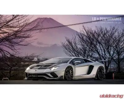 Liberty Walk Performance Dry Carbon Side Diffusers Lamborghini Aventador S 2012-2020 - LBW-LAM-SD-DC