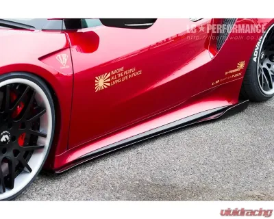 Liberty Walk Performance Side Diffuser FRP Acura NSX 2017-2021 - LBW-NSX-002