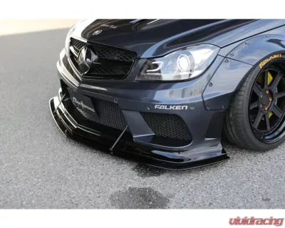 Liberty Walk Complete Body Kit w/ Carbon Fiber Wing FRP Mercedes-Benz W204 C63 2008-2014 - LB-W204C-FRP-CFRPWing