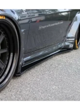 Liberty Walk Complete Body Kit w/ Carbon Fiber Wing FRP Mercedes-Benz W204 C63 2008-2014                                     - LB-W204C-FRP-CFRPWing - Image 6