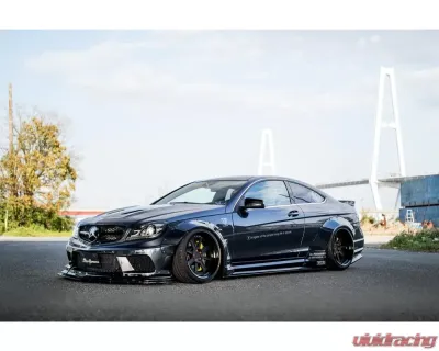 Liberty Walk Complete Body Kit w/ Carbon Fiber Wing FRP Mercedes-Benz W204 C63 2008-2014 - LB-W204C-FRP-CFRPWing