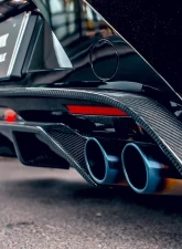 Liberty Walk Artisan Spirits Rear Diffuser Lexus LC500 / LC500h 2018-2021                                     - LW-LC500-RD-FRP - Image 3