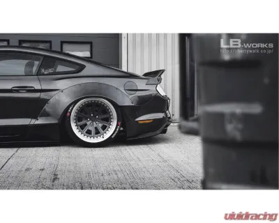 Liberty Works Rear Wing - 0LBW-Mustang-FRP-WING