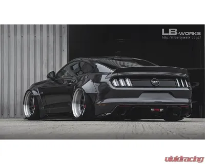 Liberty Works Rear Wing - 0LBW-Mustang-FRP-WING