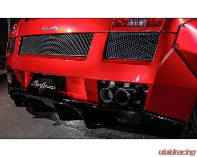 Liberty Walk Performance Rear Diffuser FRP Lamborghini Gallardo 2004-2014 - LW-Gallardo-0004-FRP