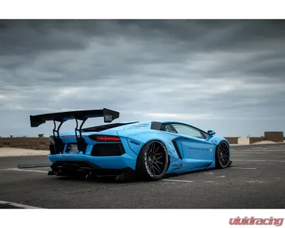 LIberty Walk CFRP Complete Body Kit w/ Exchange Fender Lamborghini Aventador 2012-2015 - LW-Aventador-0023