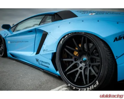 LIberty Walk CFRP Complete Body Kit w/ Exchange Fender Lamborghini Aventador 2012-2015 - LW-Aventador-0023