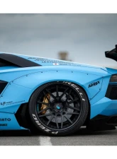 LIberty Walk CFRP Complete Body Kit w/ Exchange Fender Lamborghini Aventador 2012-2015                                     - LW-Aventador-0023 - Image 9