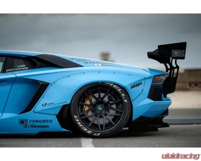 LIberty Walk CFRP Complete Body Kit w/ Exchange Fender Lamborghini Aventador 2012-2015 - LW-Aventador-0023