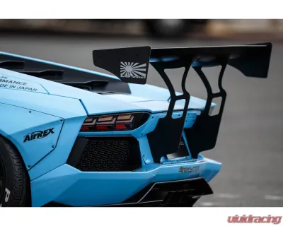 LIberty Walk CFRP Complete Body Kit w/ Exchange Fender Lamborghini Aventador 2012-2015 - LW-Aventador-0023