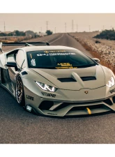 Liberty Walk Silhouette FRP Front Bumper Lamborghini Huracan GT 2015+                                     - LW-HuracanGT-FBump-S-F - Image 2
