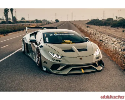 Liberty Walk Silhouette FRP Front Bumper Lamborghini Huracan GT 2015+ - LW-HuracanGT-FBump-S-F