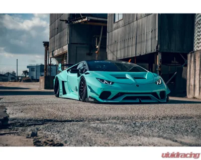 Liberty Walk Silhouette FRP Front Bumper Lamborghini Huracan GT 2015+ - LW-HuracanGT-FBump-S-F