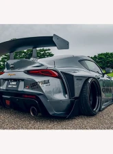 Liberty Works Rear Wing CFRP ver.1 (GT Wing) Toyota Supra A90 2020+                                     - LB-A90V1-CFRP-RWGTW - Image 8
