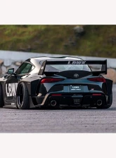 Liberty Works Rear Wing CFRP ver.1 (GT Wing) Toyota Supra A90 2020+                                     - LB-A90V1-CFRP-RWGTW - Image 7