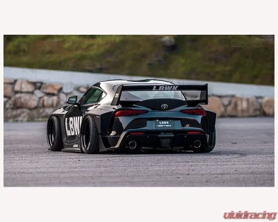 Liberty Works Rear Wing CFRP ver.1 (GT Wing) Toyota Supra A90 2020+ - LB-A90V1-CFRP-RWGTW