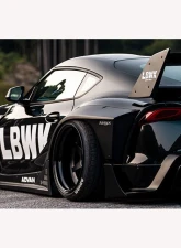 Liberty Works Rear Wing CFRP ver.1 (GT Wing) Toyota Supra A90 2020+                                     - LB-A90V1-CFRP-RWGTW - Image 8