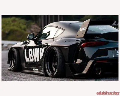 Liberty Works Rear Wing CFRP ver.1 (GT Wing) Toyota Supra A90 2020+ - LB-A90V1-CFRP-RWGTW
