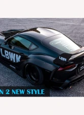 Liberty Works Rear Wing CFRP ver.1 (GT Wing) Toyota Supra A90 2020+                                     - LB-A90V1-CFRP-RWGTW - Image 3