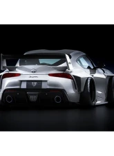 Liberty Works Rear Wing CFRP ver.1 (GT Wing) Toyota Supra A90 2020+                                     - LB-A90V1-CFRP-RWGTW - Image 5