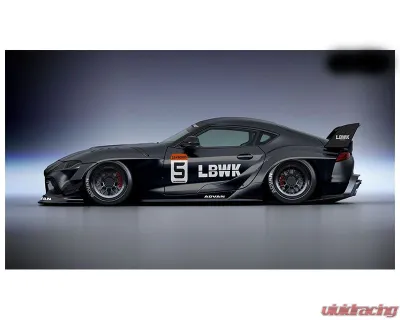 Liberty Works Complete Body FRP Kit w/o Hood Ver.1 Toyota Supra A90 2020+ - #LB-A90V1-FRP-WB-NO-HOOD