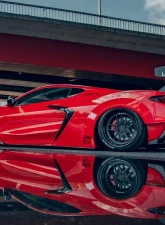 Liberty Works Complete Body Kit FRP Chevrolet Corvette Stingray C8 2020+                                     - LBW-C8Corvette-FRP-WB-01 - Image 9