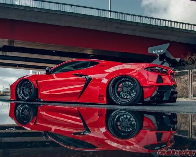 Liberty Works Complete Body Kit FRP Chevrolet Corvette Stingray C8 2020+ - LBW-C8Corvette-FRP-WB-01