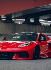 Liberty Works Complete Body Kit FRP Chevrolet Corvette Stingray C8 2020+                                     - LBW-C8Corvette-FRP-WB-01 - Image 20