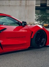 Liberty Works Complete Body Kit FRP Chevrolet Corvette Stingray C8 2020+                                     - LBW-C8Corvette-FRP-WB-01 - Image 13