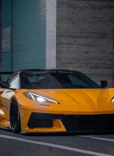 Liberty Works Complete Body Kit FRP Chevrolet Corvette Stingray C8 2020+                                     - LBW-C8Corvette-FRP-WB-01 - Image 14