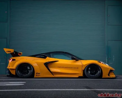 Liberty Walk FRP Rear Wing Chevrolet Corvette Stingray C8 2020+ - LBW-C8Corvette-FRP-RW