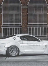Liberty Walk FRP Rear Diffuser Ford Mustang 2015+                                     - LBW-Mustang-FRP-RD - Image 4
