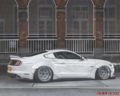 Liberty Walk FRP Rear Diffuser Ford Mustang 2015+ - LBW-Mustang-FRP-RD