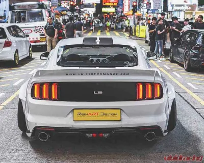 Liberty Walk FRP Rear Diffuser Ford Mustang 2015+ - LBW-Mustang-FRP-RD