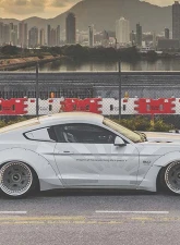 Liberty Walk FRP Rear Diffuser Ford Mustang 2015+                                     - LBW-Mustang-FRP-RD - Image 3