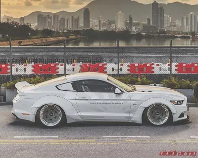 Liberty Walk FRP Rear Diffuser Ford Mustang 2015+ - LBW-Mustang-FRP-RD