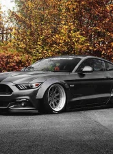 Liberty Walk FRP Duct Hood |Bonnet Ford Mustang 2015+                                     - LBW-Mustang-FRP-DBH - Image 2