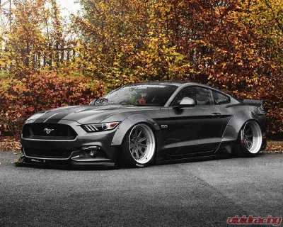 Liberty Walk FRP Duct Hood |Bonnet Ford Mustang 2015+ - LBW-Mustang-FRP-DBH