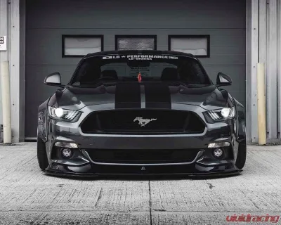 Liberty Walk FRP Front Diffuser Ford Mustang 2015+ - LBW-Mustang-FRP-FD