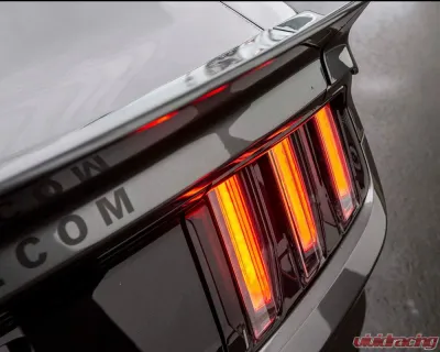 Liberty Walk FRP Duck Tail Spoiler Diffuser Ford Mustang 2015+ - LBW-Mustang-FRP-DT