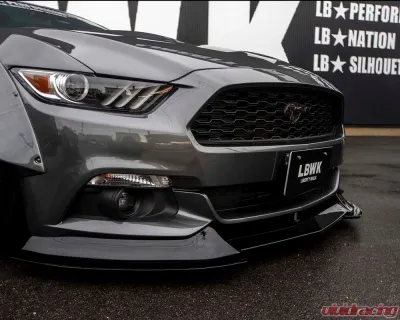 Liberty Walk FRP Front Diffuser Ford Mustang 2015+ - LBW-Mustang-FRP-FD