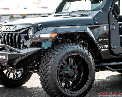 Liberty Works Front Grill FRP Jeep Wrangler JL Unlimited Sahara | Unlimited Rubicon 2018+ - LBW-WranglerJL-FRP-FG
